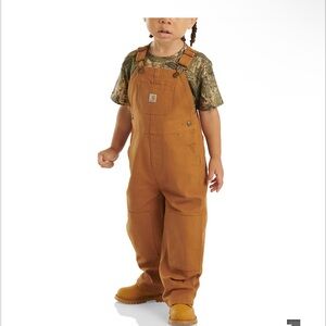 Carhartt Kids Brown Overalls